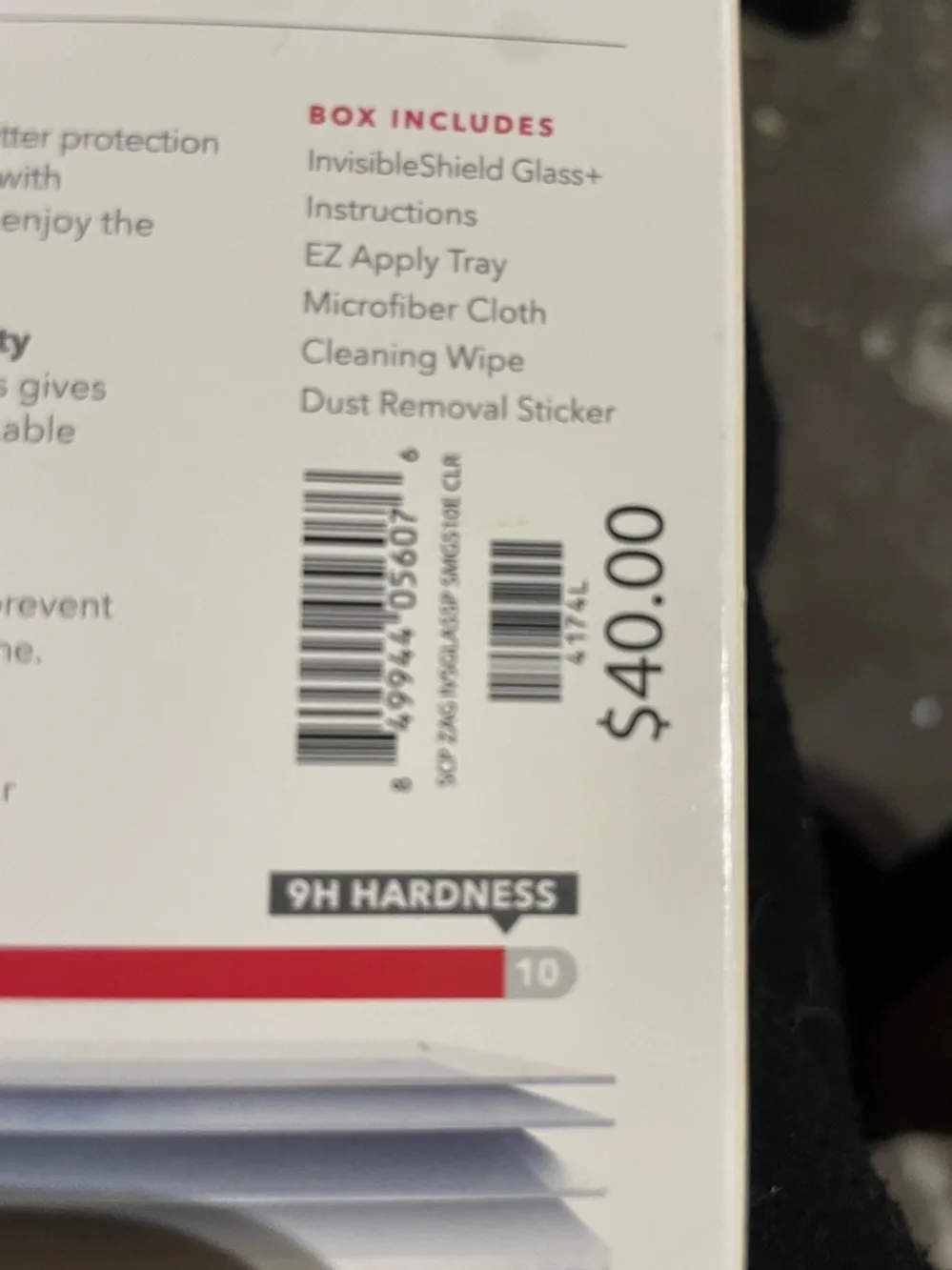 ZAGG 4174L InvisibleShield Glass + Screen Protector for Samsung Galaxy S10e
